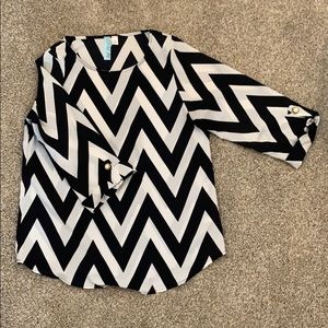 Chevron Blouse
